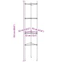 Tomato trellis, 2 units, steel and PP, 154 cm by , Pot stands - Ref: Foro24-4009285, Price: 27,43 €, Discount: %