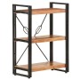 Solid acacia wood 3-level shelf 60x30x80 cm by , Bookcases and shelves - Ref: Foro24-320613, Price: 117,33 €, Discount: %