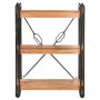 Solid acacia wood 3-level shelf 60x30x80 cm by , Bookcases and shelves - Ref: Foro24-320613, Price: 117,33 €, Discount: %