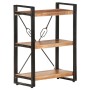 Solid acacia wood 3-level shelf 60x30x80 cm by , Bookcases and shelves - Ref: Foro24-320613, Price: 117,33 €, Discount: %