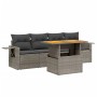 Set Gartensofas mit Kissen 5 Stück synthetisches Rattan beige von , Gartensets - Ref: Foro24-3271633, Preis: 378,65 €, Rabatt: %