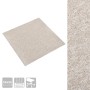 Carpet floor tiles 20 pcs 5 m² 50x50 cm light beige by vidaXL, Floors and carpets - Ref: Foro24-147319, Price: 101,01 €, Disc...