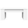 Mesa de centro madera de ingeniería blanco 102x55x42 cm de , Mesas de centro - Ref: Foro24-831853, Precio: 78,93 €, Descuento: %