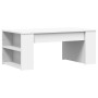 Mesa de centro madera de ingeniería blanco 102x55x42 cm de , Mesas de centro - Ref: Foro24-831853, Precio: 78,93 €, Descuento: %