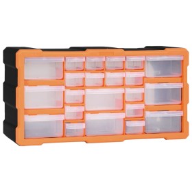 Multi-drawer organizer with 22 drawers 49x16x25.5 cm by vidaXL, Toolboxes - Ref: Foro24-147583, Price: 31,70 €, Discount: %