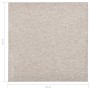 Carpet floor tiles 20 pcs 5 m² 50x50 cm light beige by vidaXL, Floors and carpets - Ref: Foro24-147319, Price: 101,01 €, Disc...