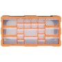 Multi-drawer organizer with 22 drawers 49x16x25.5 cm by vidaXL, Toolboxes - Ref: Foro24-147583, Price: 31,70 €, Discount: %