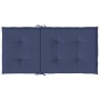 Cushions for low back chair 2 units navy blue fabric by , Cushions for chairs and sofas - Ref: Foro24-378680, Price: 38,99 €,...