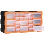 Multi-drawer organizer with 22 drawers 49x16x25.5 cm by vidaXL, Toolboxes - Ref: Foro24-147583, Price: 31,70 €, Discount: %