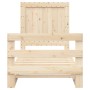 Solid pine wood bed frame with headboard 90x200 cm by , Beds and slatted bases - Ref: Foro24-3281538, Price: 143,89 €, Discou...