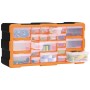 Multi-drawer organizer with 22 drawers 49x16x25.5 cm by vidaXL, Toolboxes - Ref: Foro24-147583, Price: 31,70 €, Discount: %