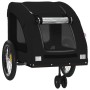 Remolque de bicicleta mascotas hierro tela Oxford negro de , Cochecitos para mascotas - Ref: Foro24-93975, Precio: 101,08 €, ...