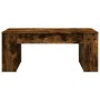 Engineered wood smoked oak coffee table 102x55x42 cm by , Coffee table - Ref: Foro24-831858, Price: 76,69 €, Discount: %