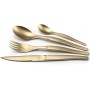 Lou Laguiole 16-Piece Jet Stonewash Champagne Cutlery Set by Lou Laguiole, Cutlery sets - Ref: Foro24-431635, Price: 68,58 €,...