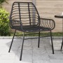 Gartenstühle, 2 Stück, schwarzes Kunststoff-Rattan von , Gartenstühle - Ref: Foro24-369091, Preis: 116,99 €, Rabatt: %