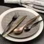 Lou Laguiole 16-Piece Jet Stonewash Champagne Cutlery Set by Lou Laguiole, Cutlery sets - Ref: Foro24-431635, Price: 68,58 €,...