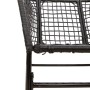 Garden chairs 2 units black synthetic rattan by , Garden chairs - Ref: Foro24-369098, Price: 108,86 €, Discount: %