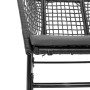 Garden armchairs with cushions 2 pcs black synthetic rattan by , Garden chairs - Ref: Foro24-369100, Price: 106,03 €, Discoun...