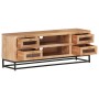 TV-Schrank aus massivem Akazienholz, 110 x 30 x 40 cm von vidaXL, TV-Möbel - Ref: Foro24-323503, Preis: 207,26 €, Rabatt: %