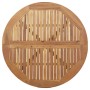 Round garden table made of solid acacia wood Ø110x75 cm by , Garden tables - Ref: Foro24-367835, Price: 183,23 €, Discount: %