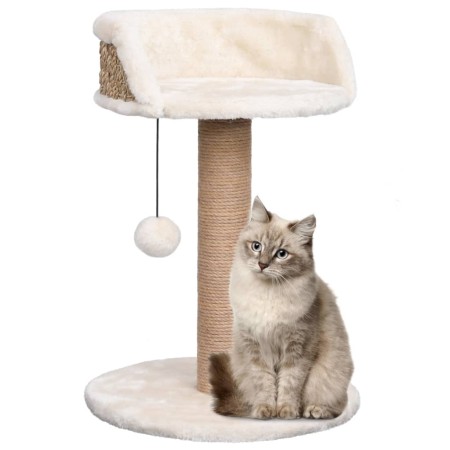 Cat tree with seagrass scratching post 49 cm by vidaXL, Cat furniture - Ref: Foro24-170969, Price: 32,85 €, Discount: %