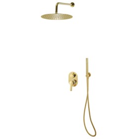 Stainless steel shower system 201 gold by vidaXL, Jet nozzles for bathtubs and showers - Ref: Foro24-147722, Price: 207,31 €,...