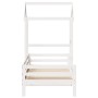 Sofa bed with solid white pine wood roof 90x200 cm by , Beds and slatted bases - Ref: Foro24-3282191, Price: 192,05 €, Discou...