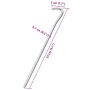 Tent pegs 25 pcs galvanized steel 23 cm Ø7 mm by , Tent Accessories - Ref: Foro24-4009335, Price: 15,90 €, Discount: %