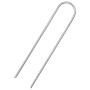 Ground U-shaped pegs, 25 units, galvanized steel, 15x3.5 cm by , Tent Accessories - Ref: Foro24-4009363, Price: 11,77 €, Disc...