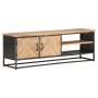 Solid acacia wood TV cabinet 120x30x40 cm by vidaXL, TV Furniture - Ref: Foro24-323524, Price: 270,96 €, Discount: %