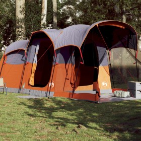 Family tunnel tent for 8 people, waterproof, orange. by , tents - Ref: Foro24-94787, Price: 219,32 €, Discount: %