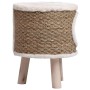 Casa para gatos con patas de madera 41 cm hierba marina de vidaXL, Mobiliario para gatos - Ref: Foro24-170970, Precio: 44,90 ...