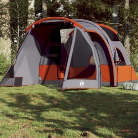 Tunnel tent for 4 people, waterproof, gray. by , tents - Ref: Foro24-94745, Price: 155,81 €, Discount: %