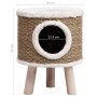 Casa para gatos con patas de madera 41 cm hierba marina de vidaXL, Mobiliario para gatos - Ref: Foro24-170970, Precio: 44,90 ...