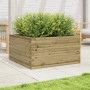 Impregnated pine wood planter 90x90x46 cm by , Pots and planters - Ref: Foro24-3282428, Price: 178,14 €, Discount: %