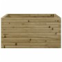 Impregnated pine wood planter 90x90x46 cm by , Pots and planters - Ref: Foro24-3282428, Price: 178,14 €, Discount: %