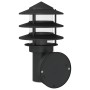 Outdoor wall lights 2 units stainless steel black by , Outdoor lighting - Ref: Foro24-4006233, Price: 49,99 €, Discount: %