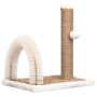 Árbol para gatos con cepillo de aseo y poste rascador de vidaXL, Mobiliario para gatos - Ref: Foro24-170971, Precio: 29,34 €,...