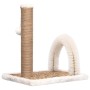 Árbol para gatos con cepillo de aseo y poste rascador de vidaXL, Mobiliario para gatos - Ref: Foro24-170971, Precio: 29,34 €,...