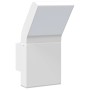 Lámparas de pared LED de exterior 2 uds aluminio fundido blanco de , Iluminación de exterior - Ref: Foro24-4006273, Precio: 5...