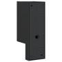 Lámparas de pared de exterior con sensor 2 uds aluminio negro de , Iluminación de exterior - Ref: Foro24-4006317, Precio: 45,...