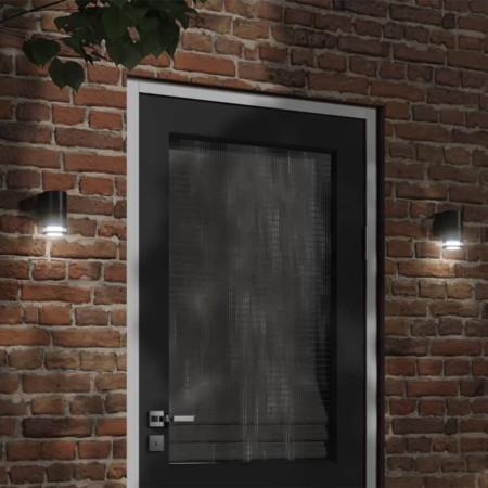 Lámpara de pared de exterior aluminio fundido negro de , Iluminación de exterior - Ref: Foro24-4006320, Precio: 21,57 €, Desc...