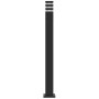 Lámpara de suelo de exterior aluminio negro 110 cm de , Iluminación de exterior - Ref: Foro24-4006397, Precio: 53,64 €, Descu...