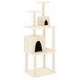 Cat scratcher with cream-colored sisal posts 167 cm tall by , Cat furniture - Ref: Foro24-172067, Price: 62,92 €, Discount: %