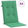 Reclining garden chairs and 4 solid teak wood cushions by , Garden chairs - Ref: Foro24-3196468, Price: 559,99 €, Discount: %