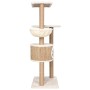 Árbol para gatos con poste rascador 126 cm hierba marina de vidaXL, Mobiliario para gatos - Ref: Foro24-170980, Precio: 113,6...