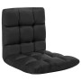 Folding black microfiber floor lounger by , Daybeds - Ref: Foro24-325256, Price: 76,92 €, Discount: %