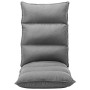 Folding light gray fabric floor lounger by , Floor chairs - Ref: Foro24-325235, Price: 102,43 €, Discount: %