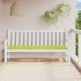 Light green Oxford fabric garden bench cushion 200x50x3 cm by , Cushions for chairs and sofas - Ref: Foro24-314100, Price: 28...