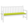 Light green Oxford fabric garden bench cushion 200x50x3 cm by , Cushions for chairs and sofas - Ref: Foro24-314100, Price: 28...